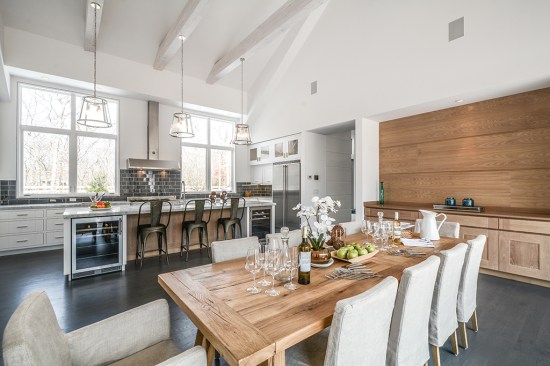 Kitchen and Dining View