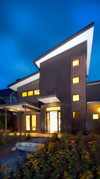 PROUDGREENHOME Designed to use 60% less energy than that of a similar home built to current energy code, the ProudGreenHome is located in the sustainable community of Serenbe outside of Atlanta. The home's energy consumption is projected to be net-zero thanks to its rooftop PV panels.