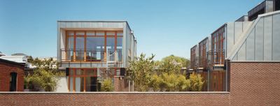 As one of the nation's most revered bastions of colonial architecture, D.C.'s Georgetown neighborhood is not known for being structurally avant-garde. Except in the case of this boutique mixed-use project, which honors historic precedent and then crowns it with what architect Mark McInturff calls a “rooftop village floating above the bustle of the city.”