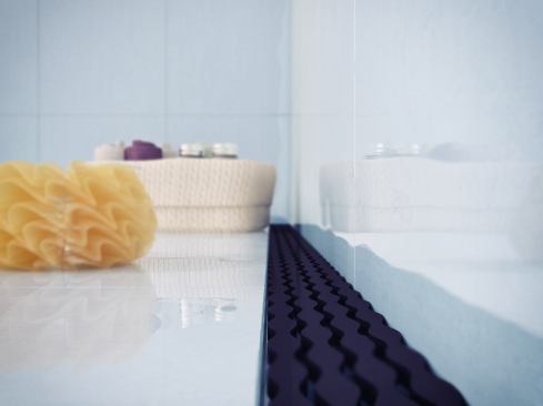 Quick Drain’s new decorative channel drains have a lot to offer: beautiful design, easy installation, ADA compliance, and a shower pan solution. The grilles from architect Michael Graves create an attractive curbless universal designed shower. They are an easy way to set your bathrooms apart with a product that is usually more of an afterthought than an asset, said the IBS Best Product Award judges, who named the drains the Best Bath Product of this year’s show. Choices include the fluid-looking Waves and contemporary Cosmo styles, both available in brushed and polished stainless steel and oil-rubbed bronze finishes.