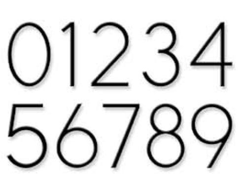 The Hillman Group  If you’re the type to sweat the details, these Floating Mount modern house numbers are for you. Compared to the $50 you’d spend at Design Within Reach for such numerals, the 5-inch numbers cost only $5.99 each at The Home Depot (in store only). They come with spacers so the numerals sit proud of the surface. 
www.hillmangroup.com.