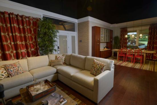The VISION House's mission is to show that sustainable materials can be beautiful and not substantiallly different looking than traditional home components.