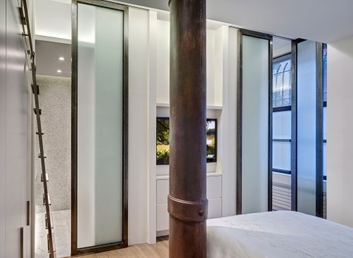 Master Bedroom, Noho Duplex, New York City