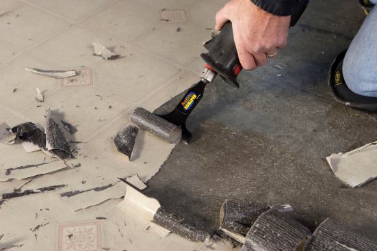 Spyder Products.  Throw away the chisel and break out the recip saw. The Spyder Scraper turns any reciprocating saw into a high-powered paint-, wallpaper-, linoleum-, glue-, thinset-, drywall mud-, and grout-remover. Made from hardened, tempered spring steel, the Spyder Scraper is available in 2-, 4-, and 6-inch widths to accommodate a variety of projects, and can be sharpened for long life. 888.471.2239. 
www.spyderproducts.com. –L.H.