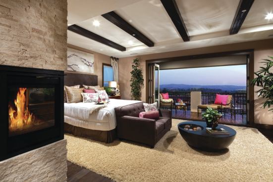 An interior view of a home in Toll's Sorrento Collection at Amalfi Hills.