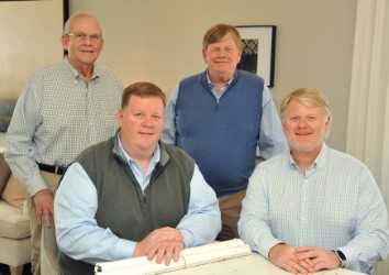 The Poston family, owners of Traton Homes in Cobb County, Georgia.