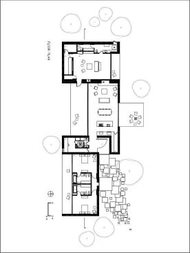 The floor plan.