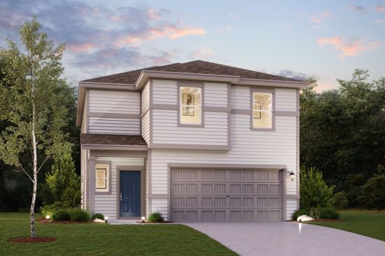 Emory floor plan at Covington in San Antonio.