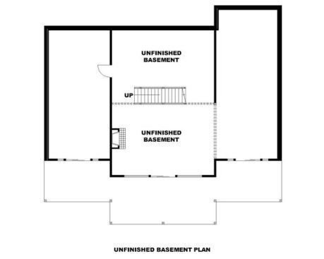 Modern Details 117-900 - Lower Floor Plan