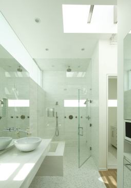 The master bath.