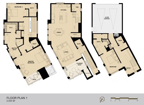 First floor plan,.
