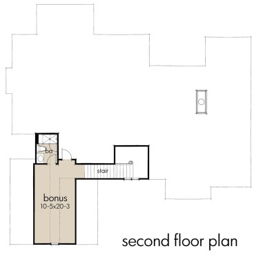 Flexible Farmhouse Upper Floor Plan: Learn More at Houseplans.com