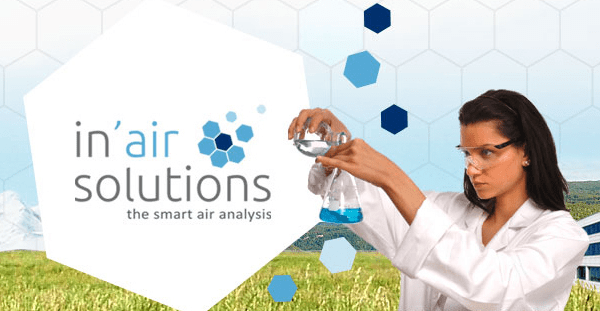 In’Air
Solutions (Strasbourg, France) – Solution for analyzing
air quality and material emissions via a precise, reliable and fast tool for
measuring chemical indoor air pollutants, particularly formaldehyde or VOCs.