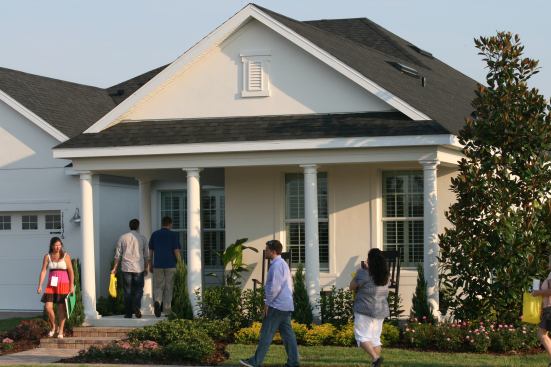 A hundred lucky home shoppers were invited to preview KB Home’s new Martha Stewart model&nbsp; home in Orlando Wednesday.