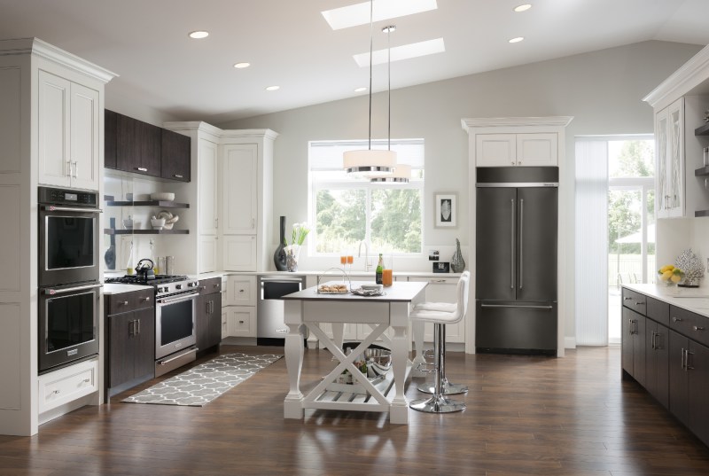 KitchenAid's new black stainless steel appliances