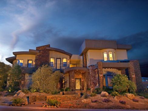 Tyler Construction & Development's green spec home in the Las Vegas community of The Ridges in Summerlin has been certified at the Diamond level under the Environments for Living program.