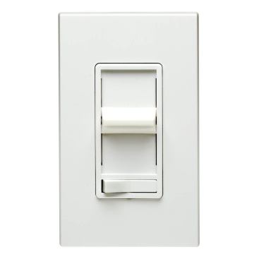 Leviton Mfg. Designed for use with a wide variety of dimmable CFL light bulbs, the Decora CFL Slide Dimmer optimizes the performance of dimmable CFL bulbs. Unlike standard dimmers that are not always compatible with dimmable CFLs, the CFL Slide Dimmer detects whether the bulb is an incandescent or a dimmable CFL, determines high- and low-end dimming capabilities, and adjusts the dimming range accordingly. The CFL Slide simmer helps eliminate problems dimming CFLs with standard dimmers, such as flickering or a small range of dimming. 
www.leviton.com. 
–L.H.