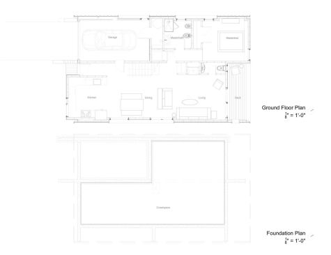 Lower floor plan