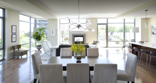 EYA's models also show off the popular features such as open floor plans and large windows.