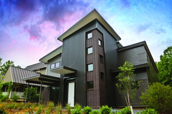 A modern-style net-zero home built by the Imery Group