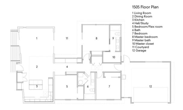 Floor plan.