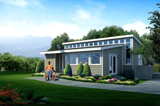The Prairie View model can be ordered with varying floor plans and ceiling heights, the manufacturer says. It&nbsp;may also be ordered with quartz countertops and whole-house fans.