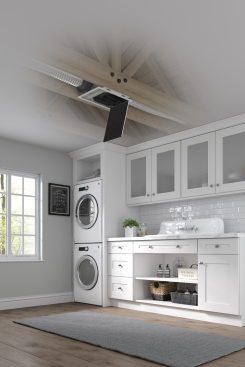 The Fresh In supply fan ventilation system brings fresh air in from the outside—but only when it makes sense to do so.