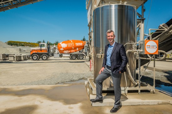 Robert Niven, CEO and founder of CarbonCure | Courtesy: CarbonCure