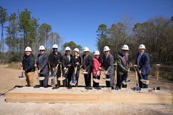 The Robins Landing Groundbreaking in Houston, Texas.