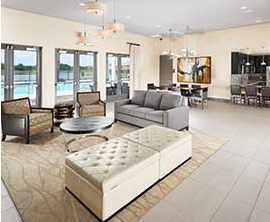 Clear paths, round tables and soft edges make this a safer living enviroment for all occupants.