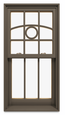 Marvin window in suede