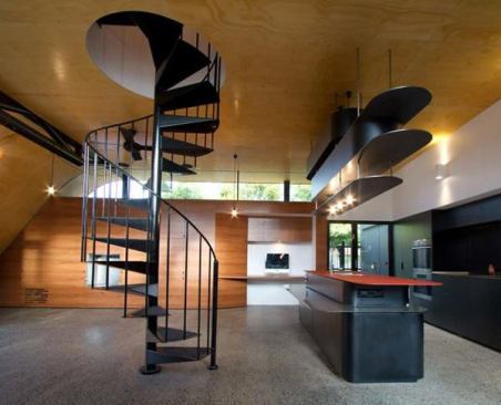 Simple sturdy materials finish off the interiors and should stand up to three growing kids over the years.