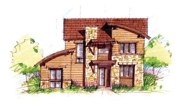 The Modern Mountain–style’s jaunty rooflines are firmly rooted in the present.