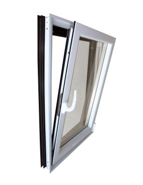 Evolutionary Chain Inspired by products that are commonly found in Europe, the Evolution Series 9000 tilt-and-turn aluminum window offers the dual-action functionality of a hopper and a casement. The tilt-in feature provides a 4-inch opening at the top for indirect ventilation, and the swing-in casement operation provides full-opening ventilation and easy access. 
Crystal Window & Door Systems. 718-961-7300. 
www.crystalwindows.com 
.