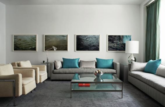 More space for entertaining, more storage, and a place for their teenage daughter to have friends over were the goals of this extensive remodel, which was done by working completely within the pre-war building's existing structure.  