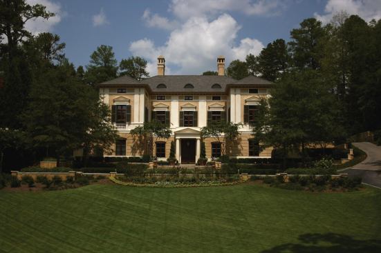 Berndsen Custom Homes built its Davis Drive Residence to look as if it had stood for 100 years.

Architect: Historical Concepts, Atlanta

