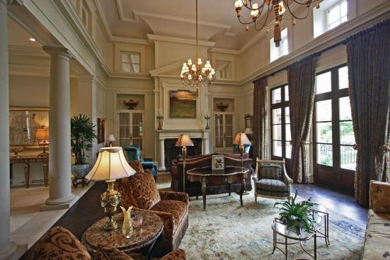Davis Drive Residence living room. Architect: Historical Concepts, Atlanta