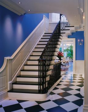 The project, designed by architect Christian Zapatka, seamlessly blends two adjoining houses from different historic periods.  