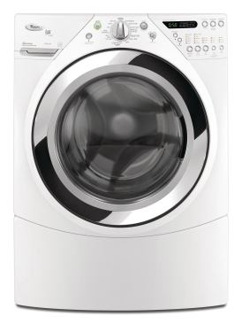 Wash Up Laundry will be a snap with the help of Whirlpool Corp.'s Duet. The Energy Star-qualified steam washer features a stainless steel basket, five temperatures, and 14 cycles. The dryer (shown) has 7.5 cubic feet of capacity, five temperatures, and an Eco Normal cycle for extra energy savings. www.insideadvantage.com.