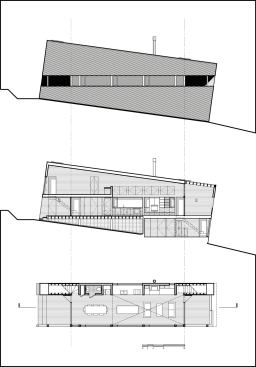 2013 RADA / Custom Home/3,000 Square Feet or Less / Merit Award: Sliding House, Upper Kingsburg, Nova Scotia / MacKay-Lyons Sweetapple Architects