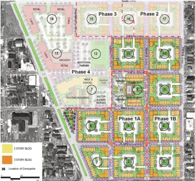 2013 RADA / Affordable Housing / Merit Award: Columbia Parc at Bayou District, New Orleans / JHP Architecture/Urban Design and Broadmoor Design Group 