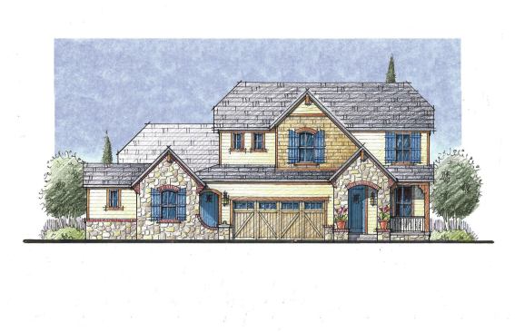 The starter family house reduces the mortgage burden with an attached rental unit.


