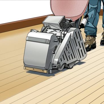 Sand and Refinish: Only after removing the moisture source and allowing the flooring to dry out and restabilize should the flooring be sanded flat again.