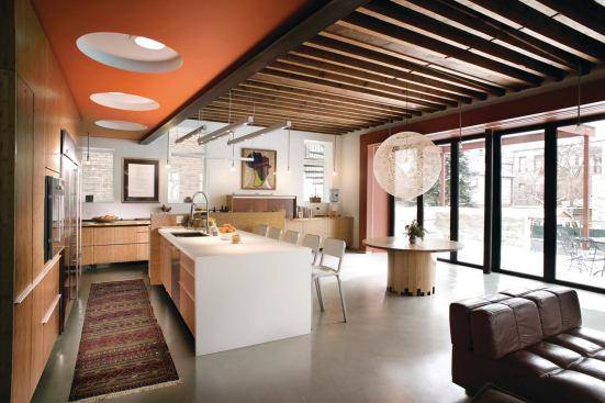 Green Kitchen in a Reborn Schoolhouse

Chicago