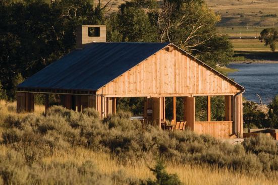 Riverside Barbecue Pavilion, Big Timber, Mont.