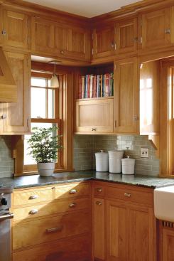The owners of the Prairie School house in St. Paul, Minn., inherited a small, isolated kitchen from an era when such spaces were not meant to be seen, says designer David Heide. The clients wanted a larger, more visible, and contemporary kitchen to accommodate their lifestyle and growing family.
