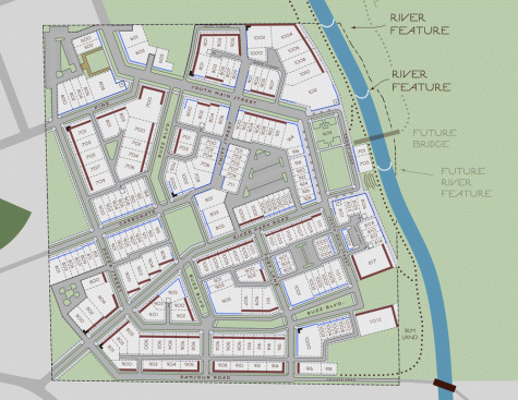 SOUTH MAIN  About 40 residential units are now complete with an eventual goal of 300.