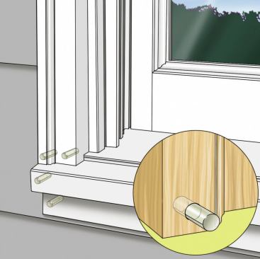 Borate-based wood preservatives such as Tim-Bor or Bora-Care protect wood from rot, but are nontoxic to people and animals. The effect isn’t permanent (the materials leach out of the wood), but it will buy some time. Borate crystal rods (like the brand-name product Impel) will protect for longer.