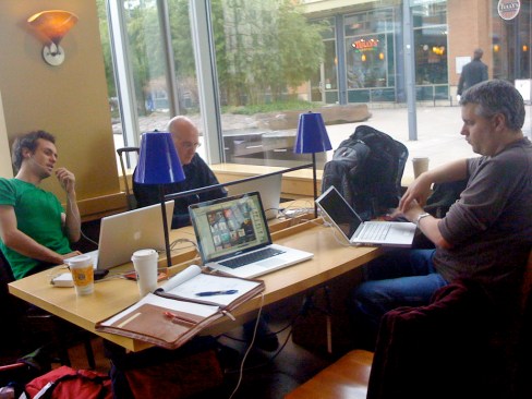 For Gen Y, Starbucks is a place to get work done, not just a place to work.